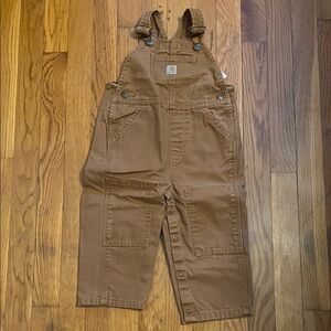 Carhartt Tan Kids Overalls